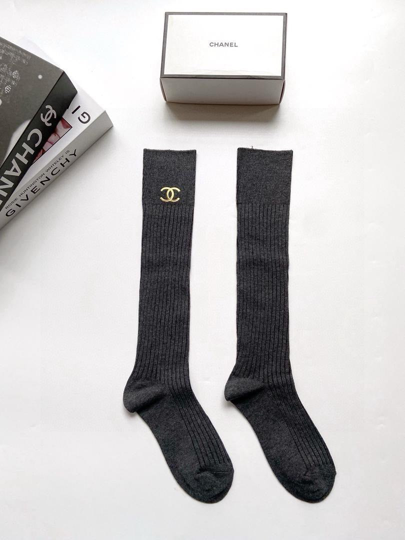 Pair of Knee-High Socks