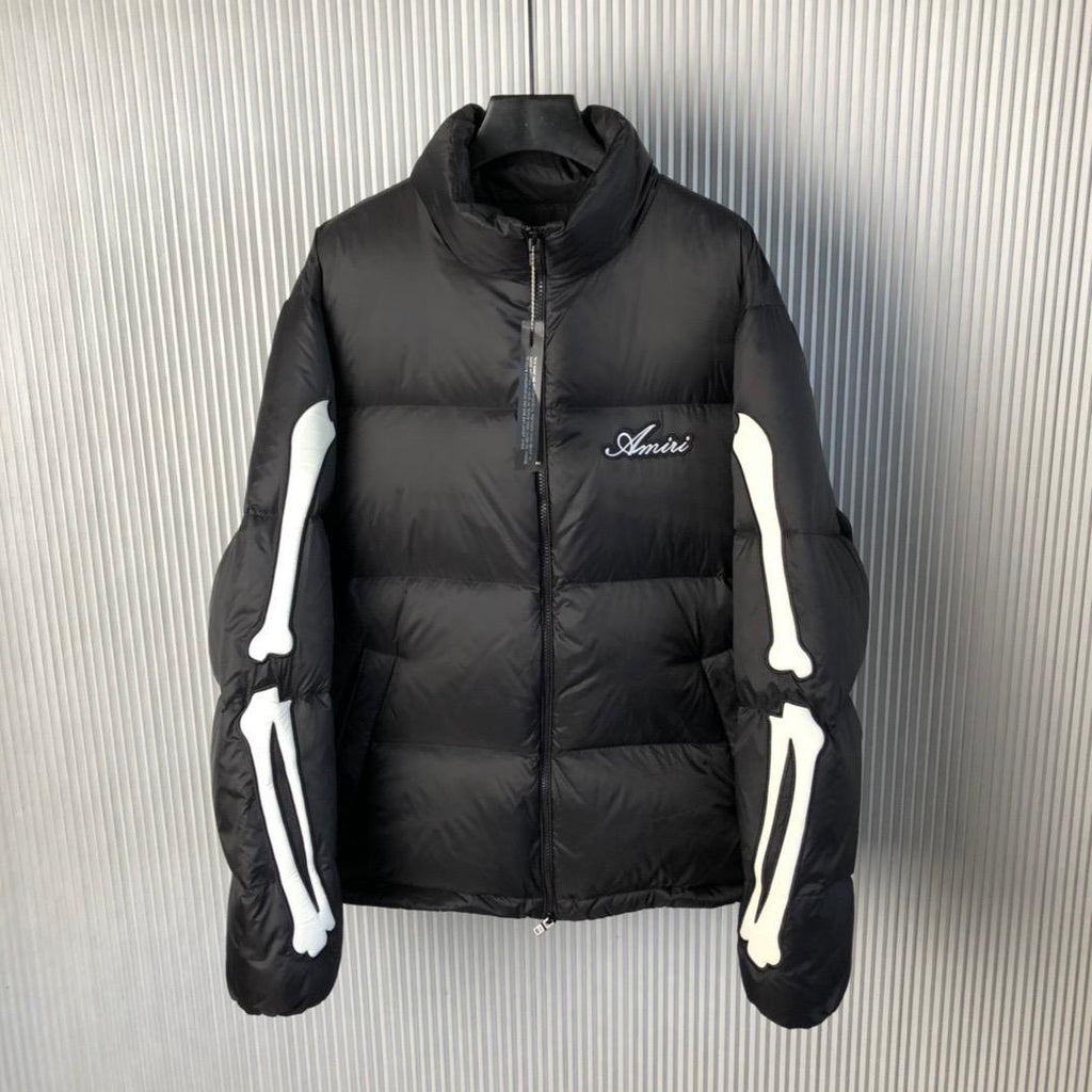 Unisex Skeleton Puffer Jacket