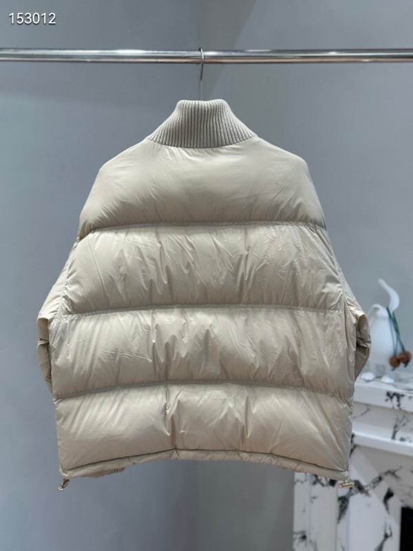 Beige Puffer Jacket