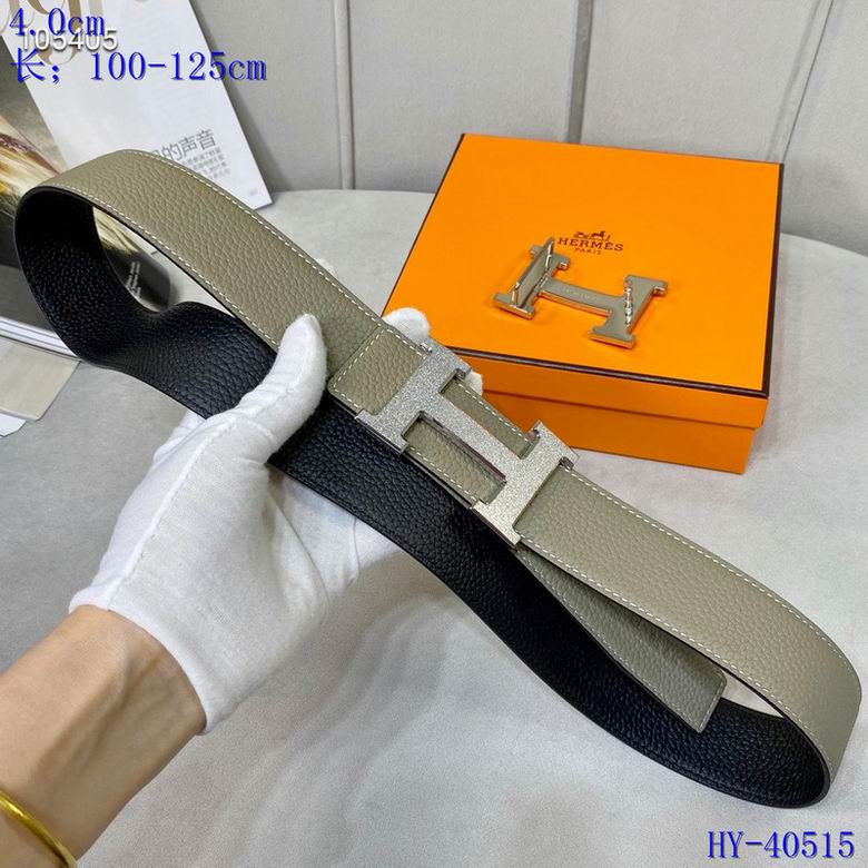 Iconic Reversible Leather Belt