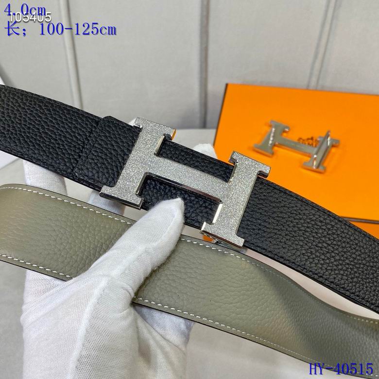 Iconic Reversible Leather Belt