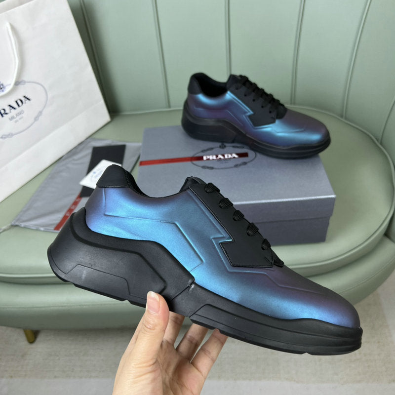 Zapatillas deportivas azules de alto rendimiento