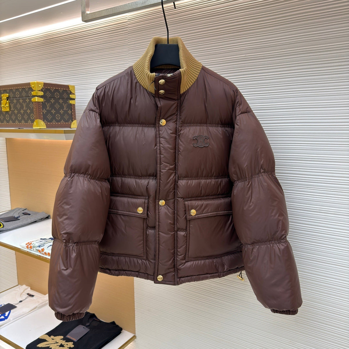 Brown Puffer Jacket