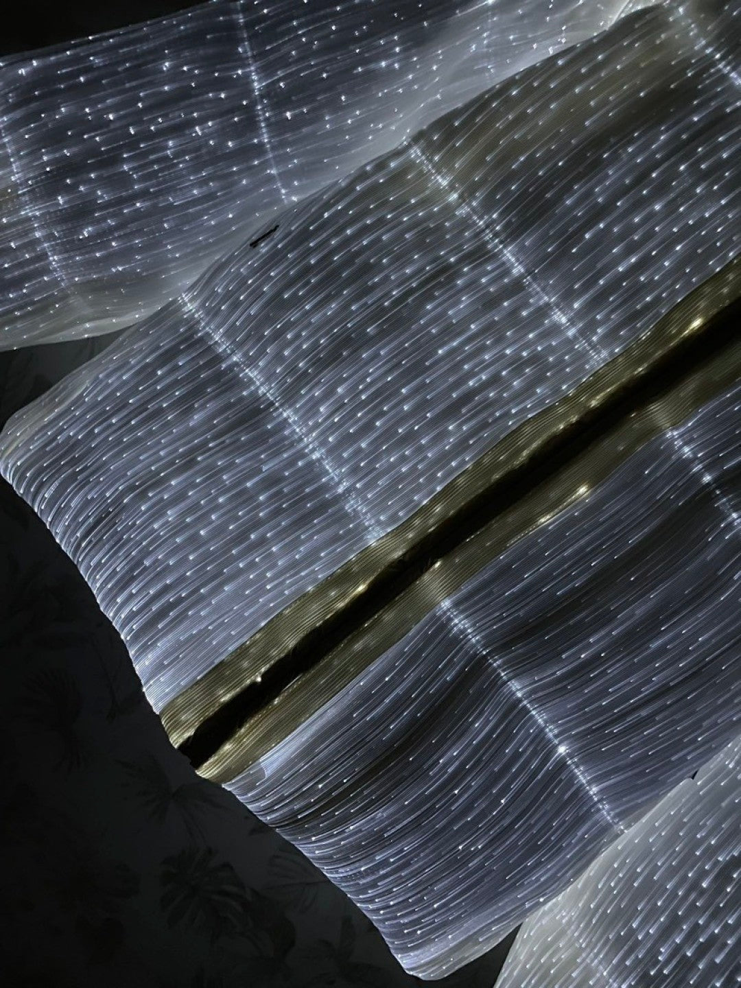 Luminous down jacket