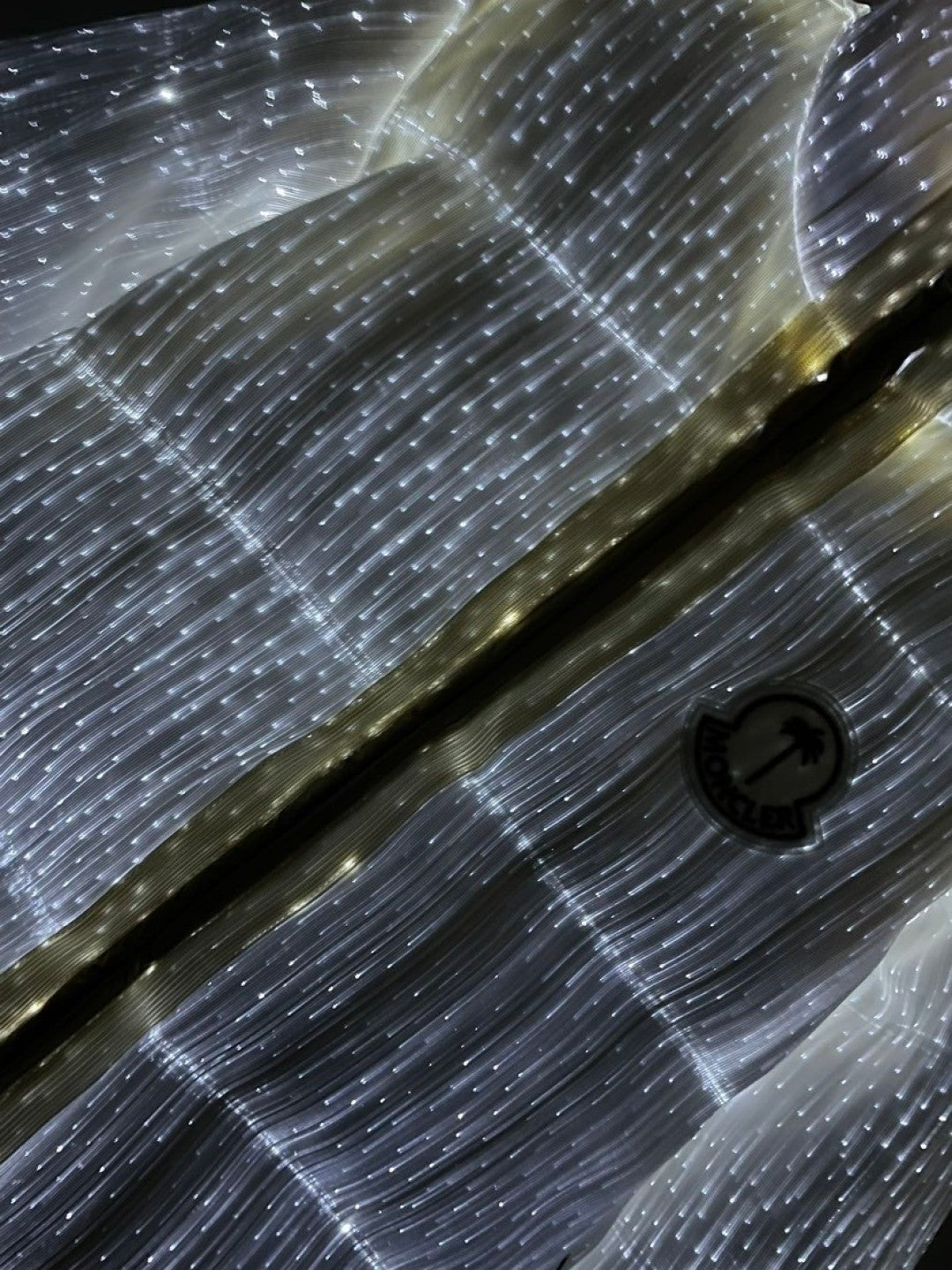 Luminous down jacket