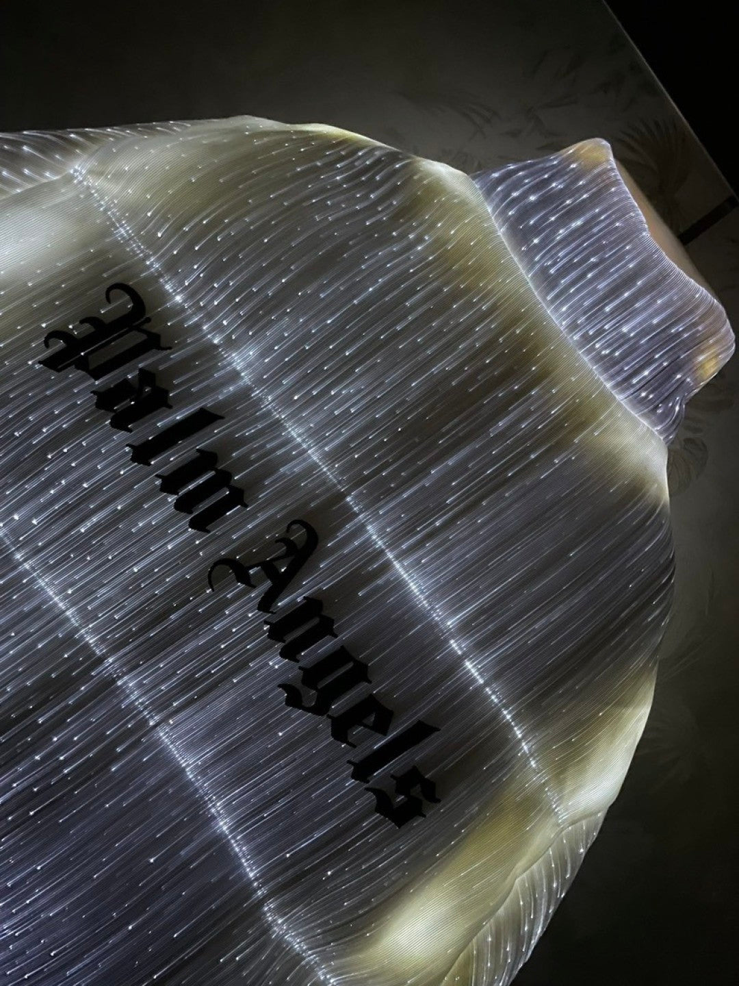 Luminous down jacket