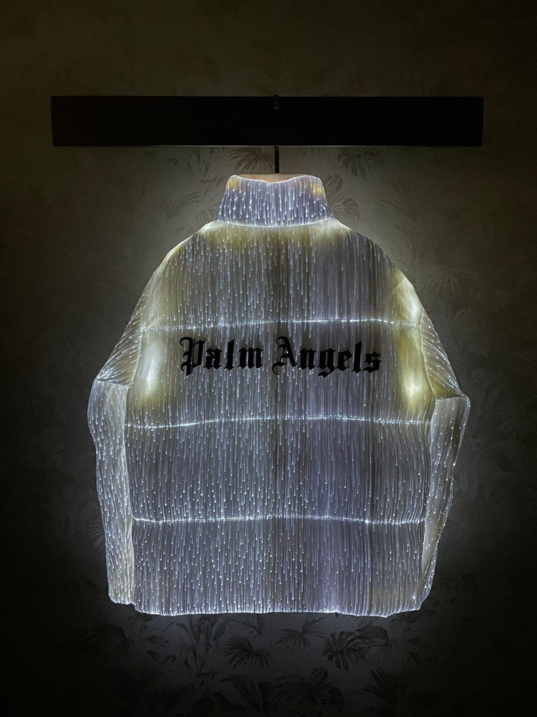 Luminous down jacket
