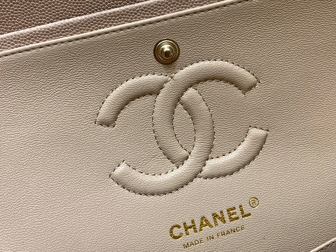 Classic Flap Small Bag 23cm – Beige Edition