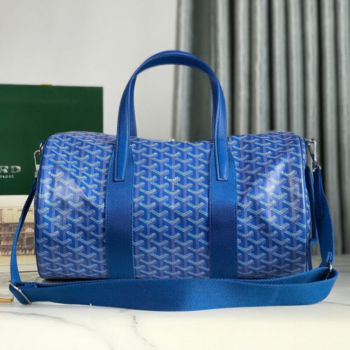 Barrel Travel Sports Bag – Blue (40cm)