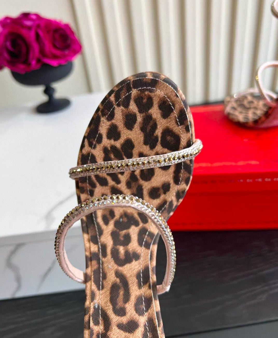 Cheetah print heels