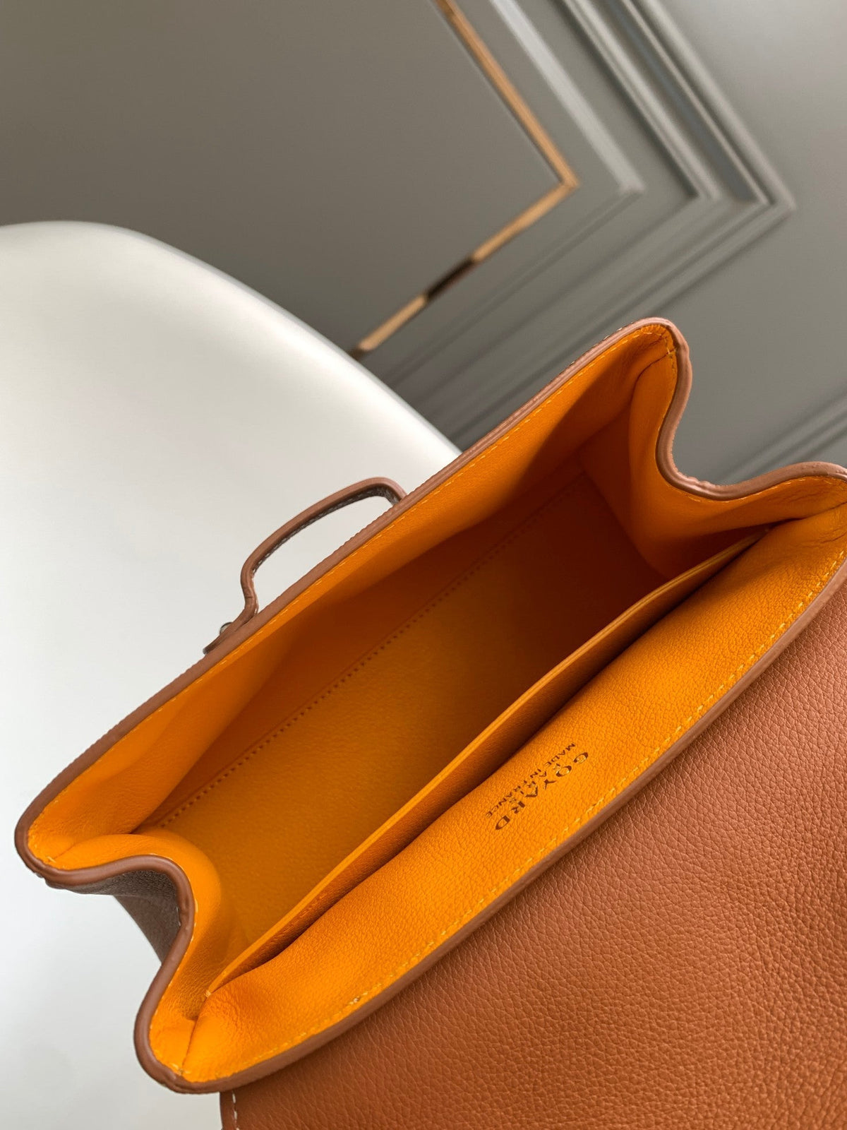 Classic Pattern Top Handle Bag
